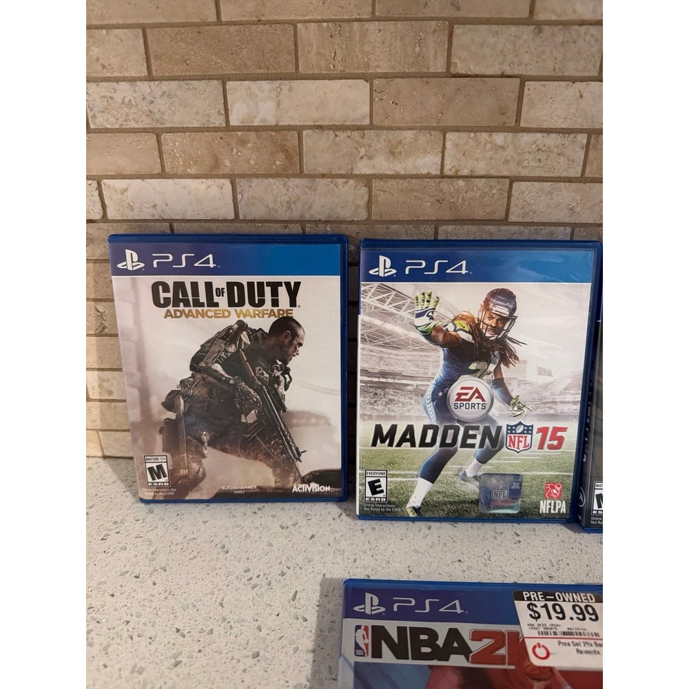 PS4 Video Game Bundle Lot - Picture 2 of 4